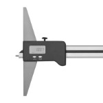 Aluminium Digital Dybdeskydelære 0-800 mmx0,01 mm (500 mm bro)